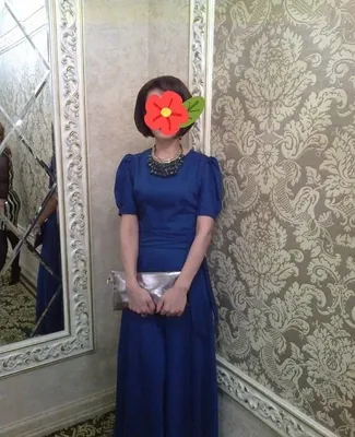 Ko‘k rangli kechki ko‘ylak