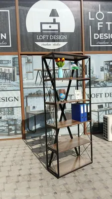 Стеллаж шкаф лофт jovon shkaf loft temr 1
