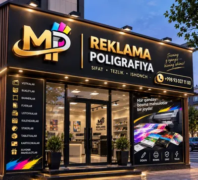 Reklama Poligrafiya hizmati | Sifat | Tezlik | Ishonch 1