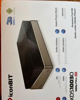 Qadoqdagi Full HD media pleer iconBIT XDS1003D 1