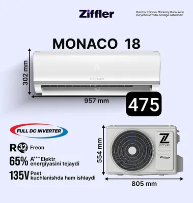 Ziffler 18 konditsioneri, Midea zavodi 1