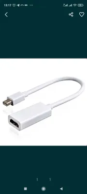 Adapter, mini DisplayPort HDMI 1