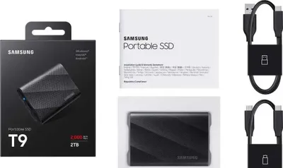 (Новый)2000 ГБ Внешний SSD Samsung T9