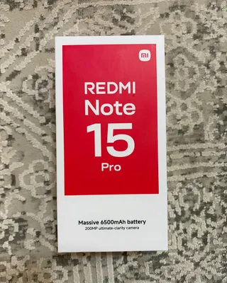 redmi note 15 pro новый 8/256 titanium color 1