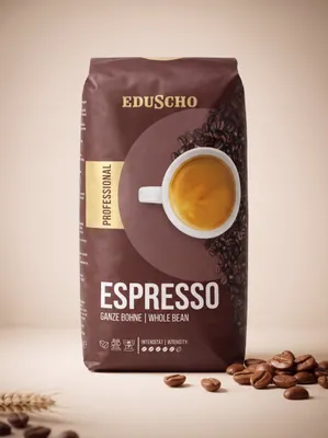 EDUSCHO Professional Espresso Donli qahva 1 kg 1