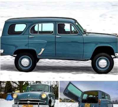 Moskvich — birinchi sovet 4x4 jip 1