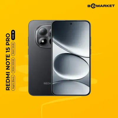 Redmi Note 15 Pro, Night Black, 12/512 GB 1