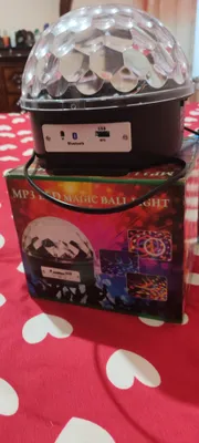 MP3 Led Magic Ball chiroqli musiqa karnayi 1
