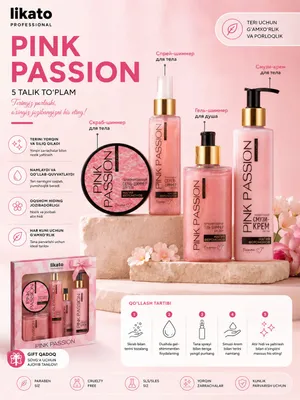 Pink passion nabor