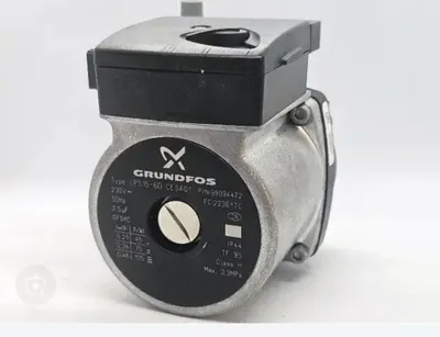 Циркуляционный насос Grundfos запчаст для двухконтурный котла 1