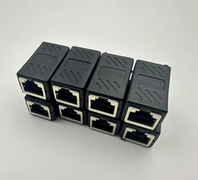 Соединитель переходник для RJ-45 RJ-45 кабелей / адаптер 1