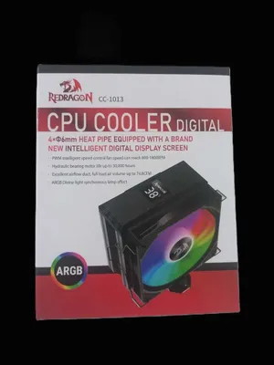 CPU COOLER Redragon CC-1013 с цифровым дисплеем температуры TDP-180W 1