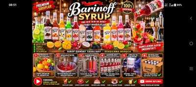 Сироп Barinoff с новыми яркими вкусами и добавками 1