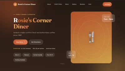 IT-solutions (landing page and website for visitors) 1