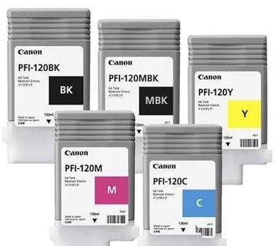 Canon PFI120 plotteri uchun kartridjlar