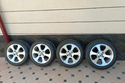 Диски и шины для Gentra, Lacetti R16, 195/55 R16, состояние среднее 1