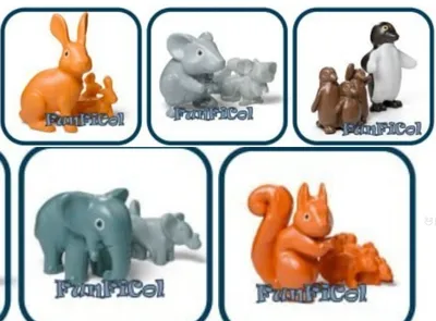 Киндер игрушки из новых серий 1