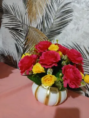 nafis ishlangan suniy gul 1