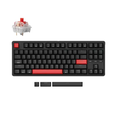 Mexanik klaviatura Keychron C3 Pro, 87 tugma, K Pro Red / Brown 1