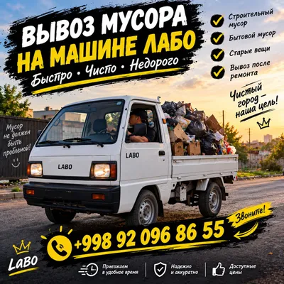 вывозим мусор очень дешево и еще чисто 1