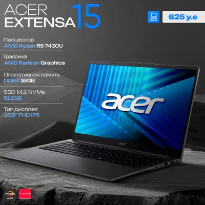 Ноутбук Acer Extensa 15 EX215-41-R0W3