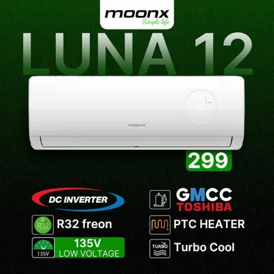 Moonx 12 Invertor (Ten) konditsioneri ulgurji ombordan 1