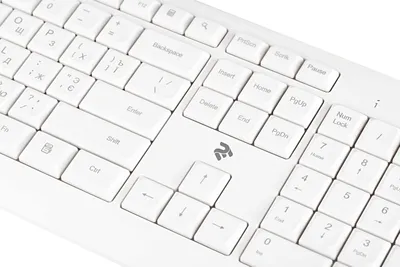 Клавиатура беспроводная 2E KS220 White 1