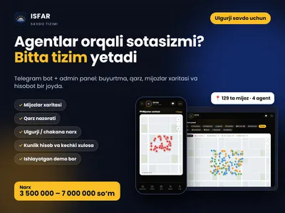 Agentlar va ulgurji savdo tizimi 1
