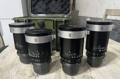 BLAZAR LENS CATO 40mm, 55mm, 85mm, 125mm, есть переходник на sony e 1