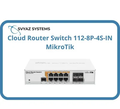 MikroTik Cloud Router Switch 112-8P-4S-IN kommutatori