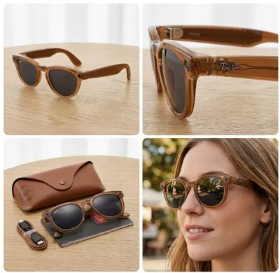 Продаются умные очки Ray-Ban Meta!