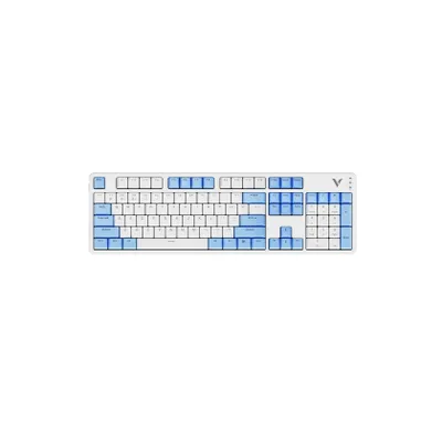 ; GAMING KEYBOARD RAPOO V500PRO White Cerulean mexanik klaviaturasi 1
