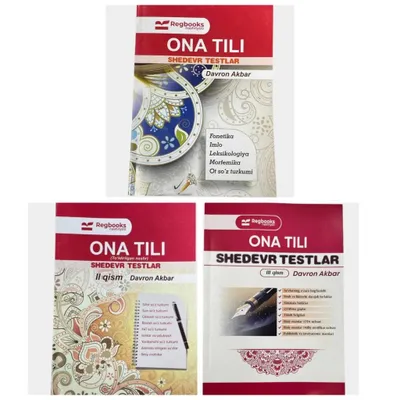Доставка. Ona tili shedevr testlar. 1,2,3 qism 1
