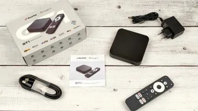 RockTek GT1 Android TvBox, новый 1