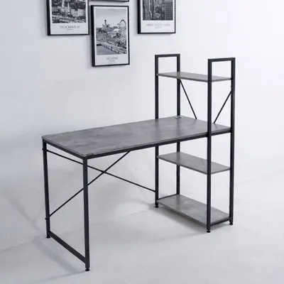 Лофт стол-стеллаж полка Loft stol-stellaj polkali 1