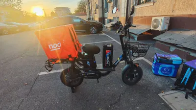 DRONGO elektr velosiped — 2 ta akkumulyator bilan 1