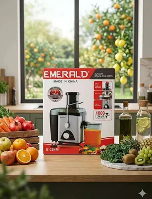 Продается мощная центробежная соковыжималка Emerald E-254M. 1
