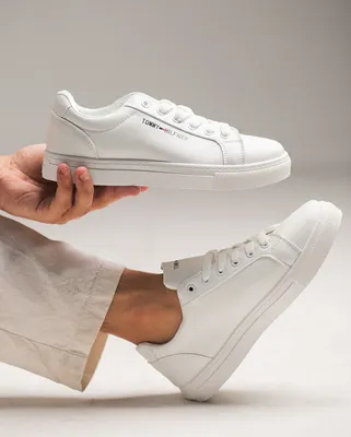 Кеды TOMMY HILFIGER, белые, размер 39 1