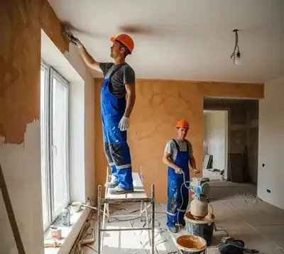 Шпаклёвка и шкурка хизмати 1