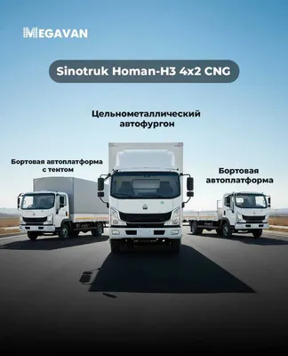 Sinotruk Homan-H3 4×2 CNG 1