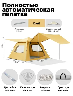 Автоматическая складная палатка 1