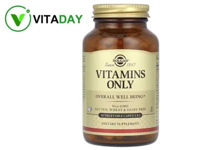 Solgar Vitamins Only vitaminlari, 90 ta vegetarian kapsula 1