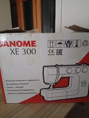 Швейная машинка janome 1
