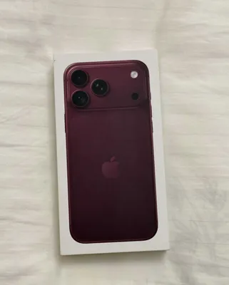 iPhone 18 Pro Max, 1Tb Burgundy (LLA, e-sim+e-sim) IMEI dan o’tgan 1