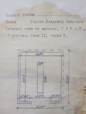 ГАРАЖ 1