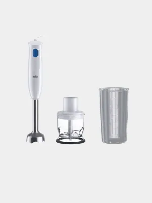 Погружной блендер Braun MQ10.201 MWH, 450 Вт, ручной, измельчитель