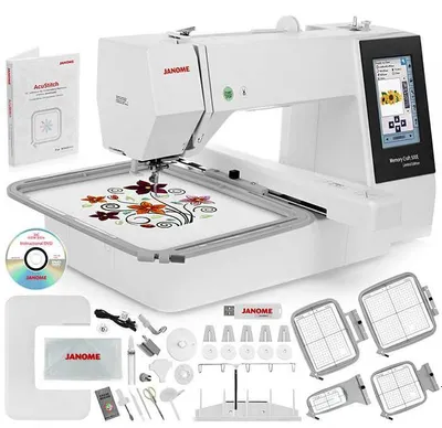 Janome Craft 500E — вышивальная машина + бонус 1