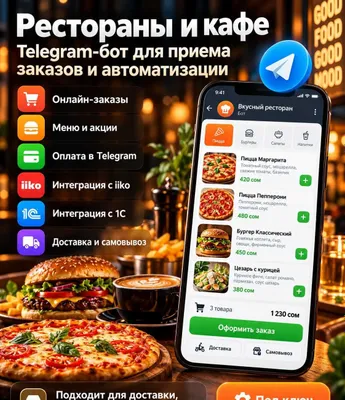 Разработка Telegram-ботов под ключ для вашего бизнеса 1