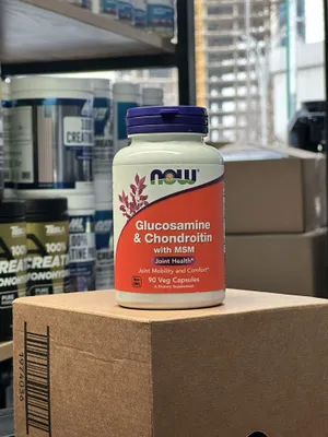 Now Glucosamine Chondroitin MSM 90 капсул 1