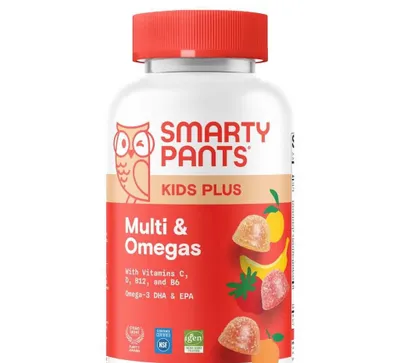 Детские Витамины SmartyPants Kids Plus Multivitamin & Omegas, 180 Gumm 1